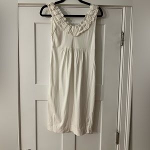 JCrew White Cotton Dress, xs